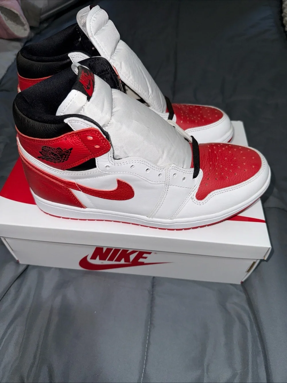 Jordan Men’s Sneakers - Red, White, Black